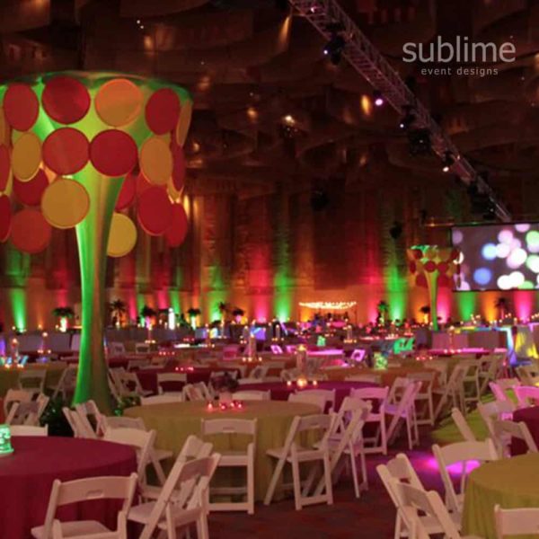 Split Complimentary Color Scheme in Event Design