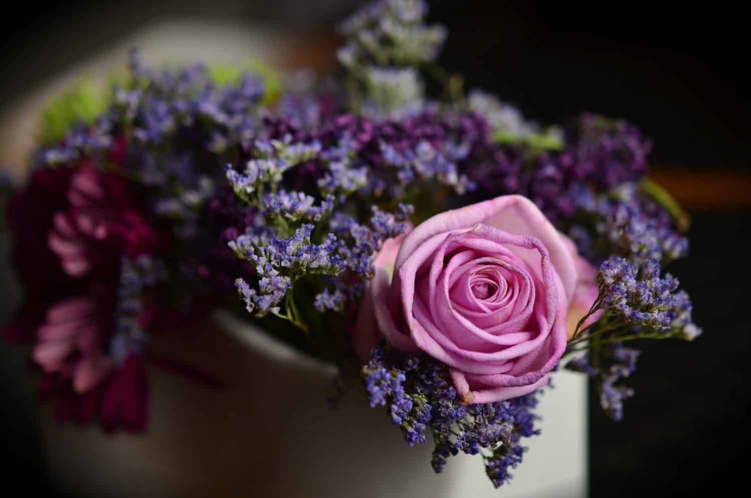 Purple Flower in Event Design