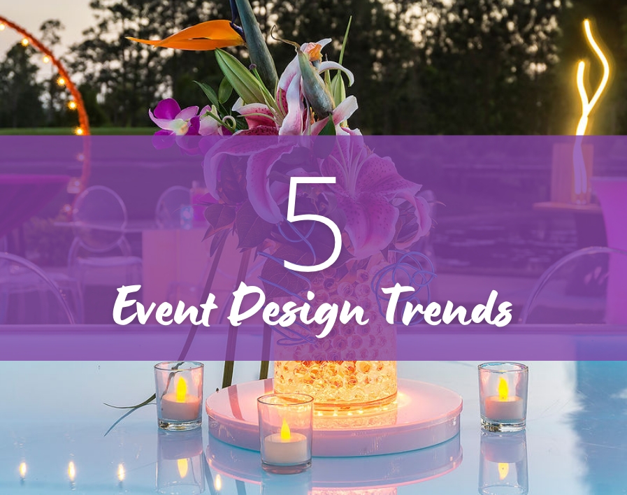 5 Event Design Trends