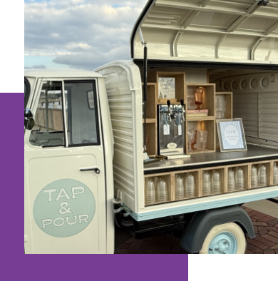 mobile coffee and tea bar
