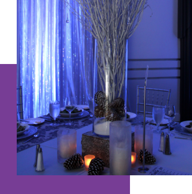 winter centerpiece