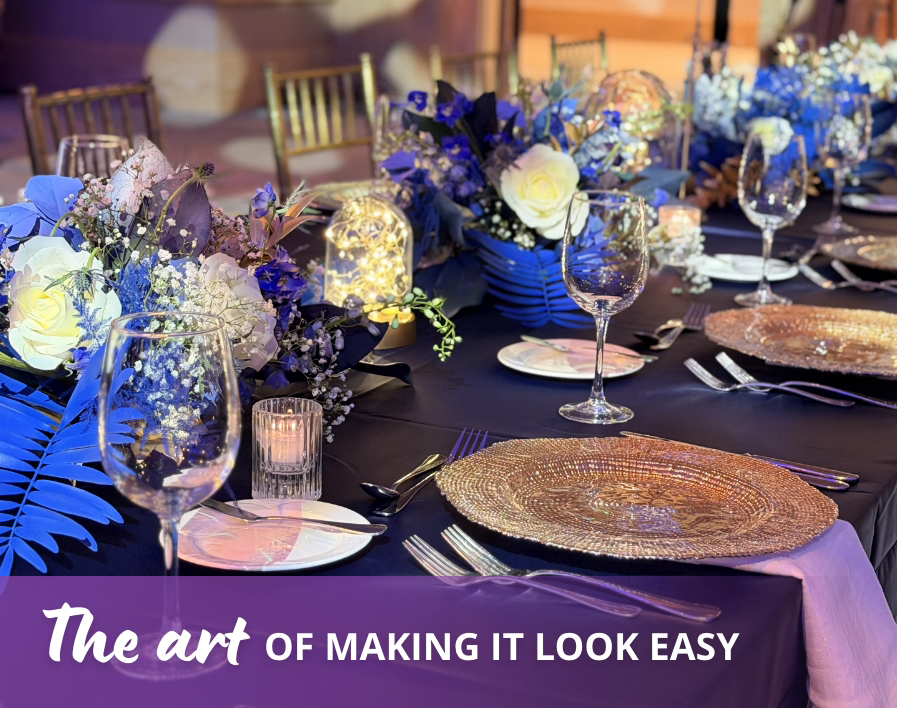The art of making it look easy