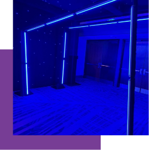 entry lighting tunnel